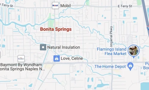 Bonita springs map