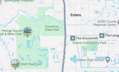 Estero map